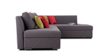 Tekni New L-shape sofa-bed