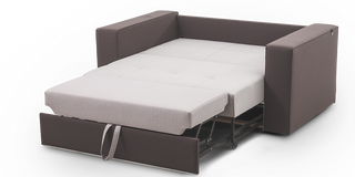 Quanti 2 seater sofa-bed L120 with narrow sides