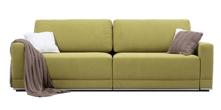 BL 102 3 seater sofa-bed with narrow arms