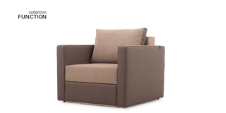 Quanti armchair with narrow sidewalls