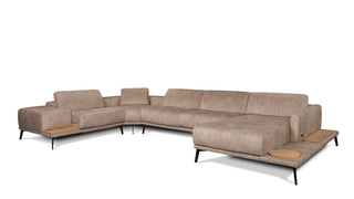 Tenerife sectional sofa with recliner