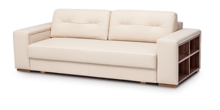 Barry M 3 seater sofa-bed with shelf