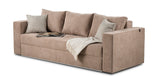 Quanti 3 seater sofa-bed with narrow arms