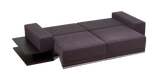 BL 102 3 seater sofa-bed with shelf