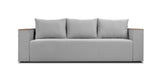 Theodor 3 seater sofa-bed with shelf