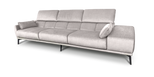 Tenerife 3 sectional sofa with recliner