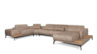 Tenerife sectional sofa with recliner