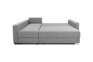 Barry M L-shape sofa-bed with narrow arms