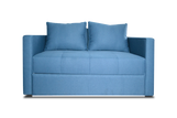 Quanti 2 seater sofa-bed L120 with narrow sides