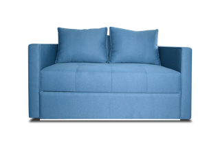 Quanti 2 seater sofa-bed L120 with narrow sides