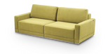 BL 102 3 seater sofa-bed with narrow arms