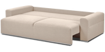 Santy 3 seater sofa-bed with additional backrests and pillows