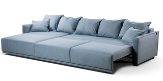 Jersey Soft L-shape sofa-bed