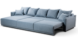 Jersey Soft L-shape sofa-bed