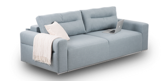 Santy 3 seater sofa-bed with additional backrests