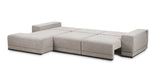 BL 102 L-shape sofa-bed with headrests